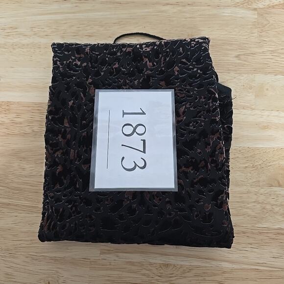 Free People Womens Size XS Short Sleeve Teddy Velvet Burnout T-Shirt Black - Picture 8 of 8